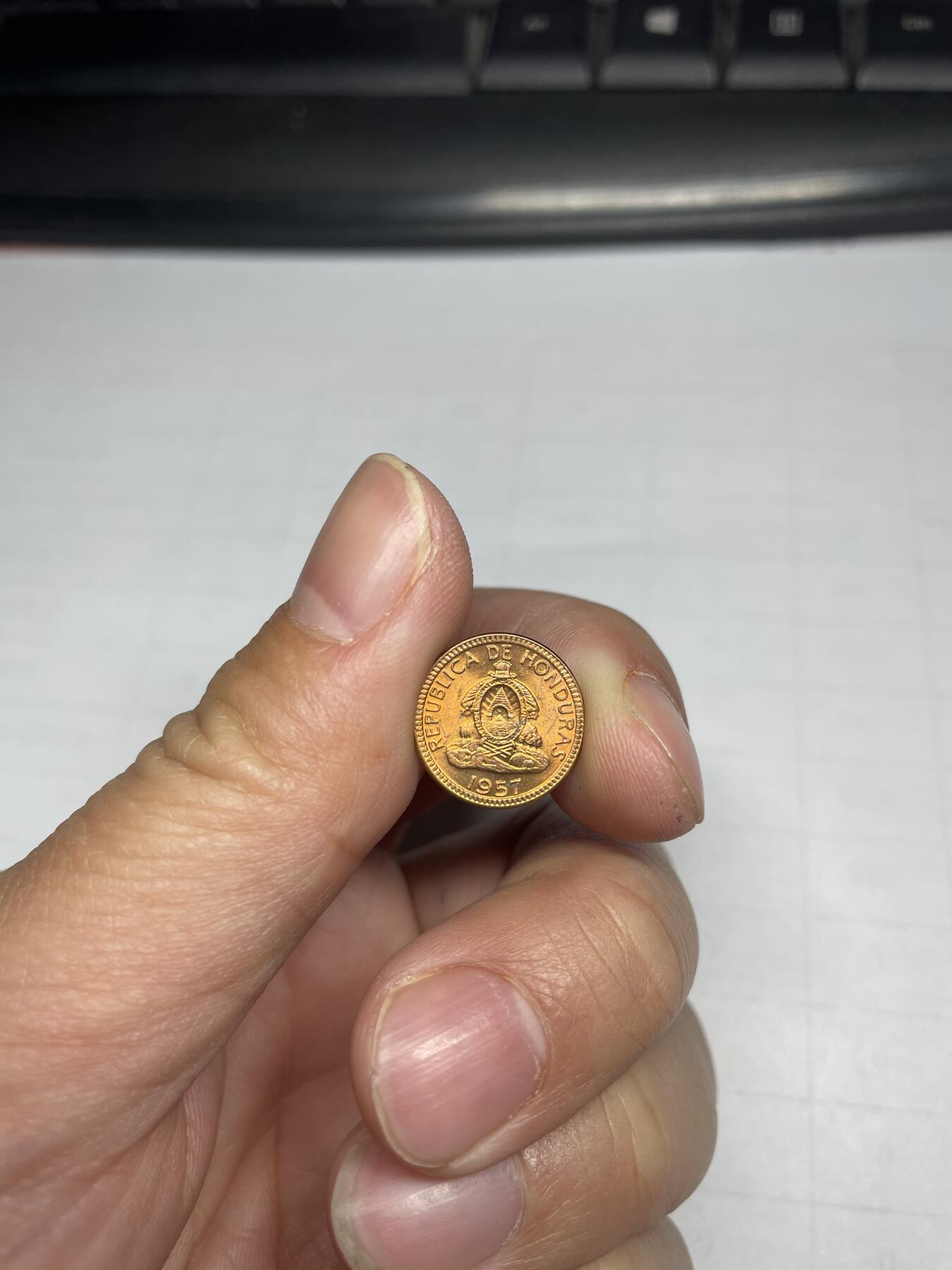 2024年集古藏今外币拍卖第七期-第2场—（总第62拍） 原光1957洪都拉斯1分