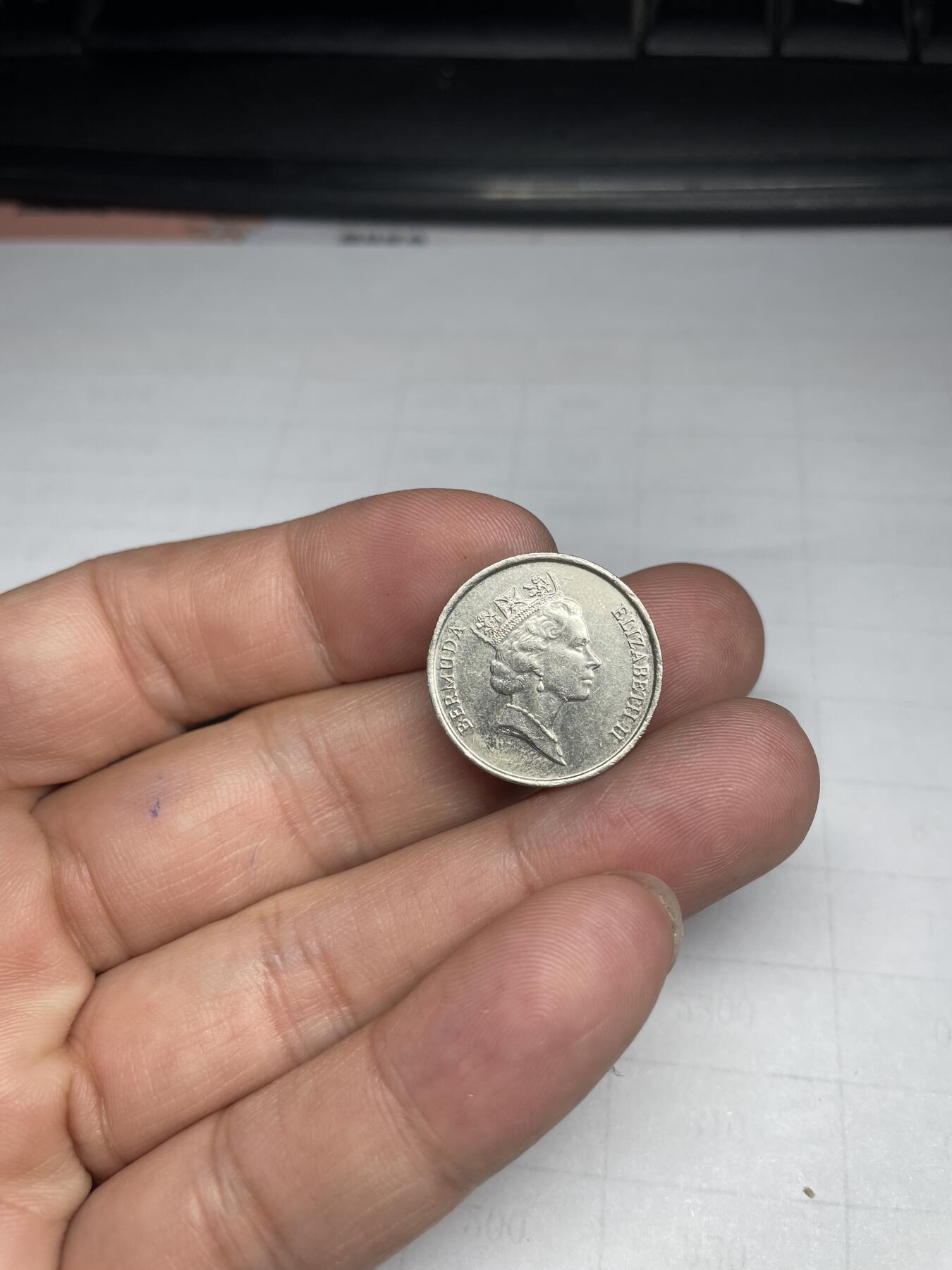 2024年集古藏今外币拍卖第七期-第2场—（总第62拍） 1988年百慕大五分