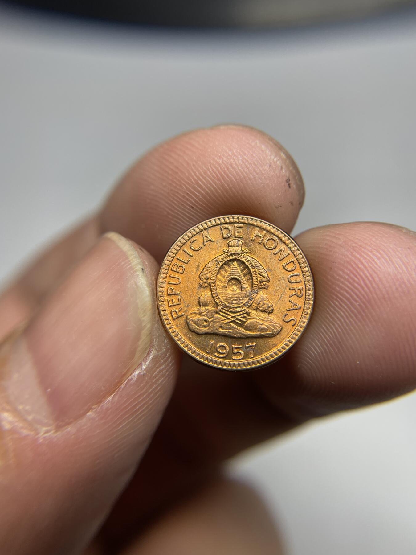 2024年集古藏今外币拍卖第七期-第2场—（总第62拍） 原光1957洪都拉斯1分