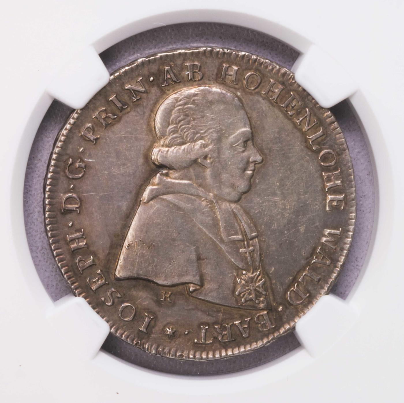 NGC-UNCD 1796神罗德意志布雷斯劳半泰勒银币 非常稀有