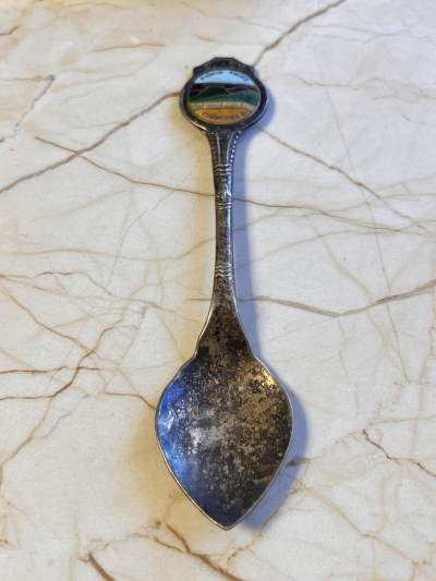 【海寕潮】拍卖第110期 - 【海寧潮】欧洲早期勺子咖啡勺，长度12.5厘米，重20.58克（没有银标，镀银或银不确定。捡漏盲盒）