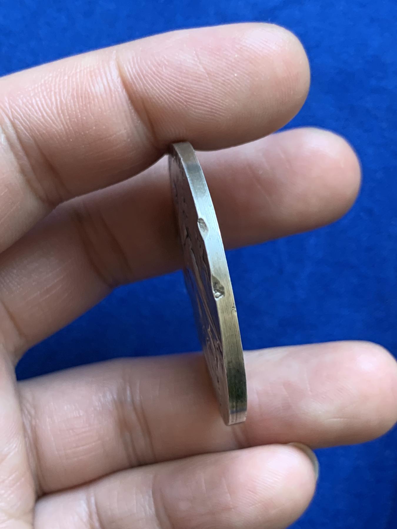 《竞宝斋》第271场-八角与章专场 周日，周一，周二  3场连拍 （全场包邮） 法国农业部银章，37.55g，40.8mm，丰饶角2ARGENT边铭，有磕