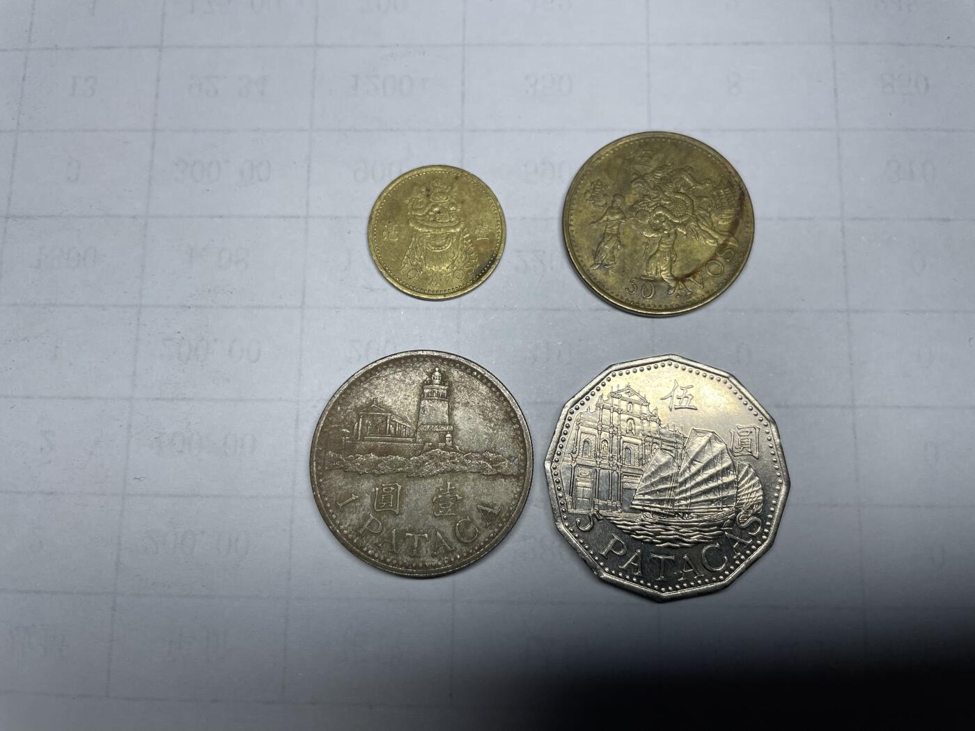 2024年集古藏今外币拍卖第七期-第3场—（总第63拍） 澳门四枚