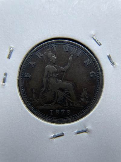 2024年集古藏今外币拍卖第七期-第3场—（总第63拍） - 1878年英国一法新铜币