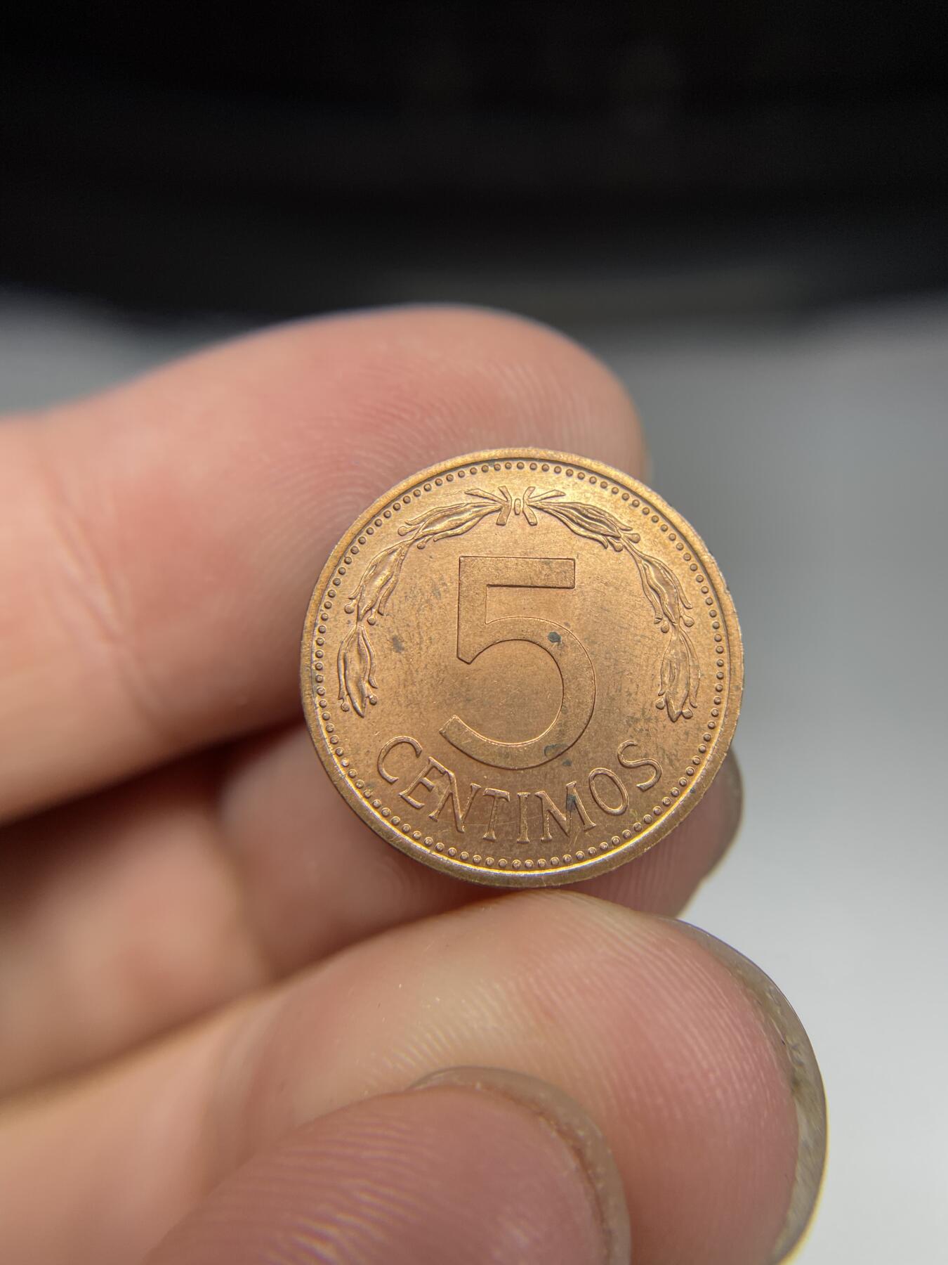 2024年集古藏今外币拍卖第七期-第3场—（总第63拍） 1977年委内瑞拉5分