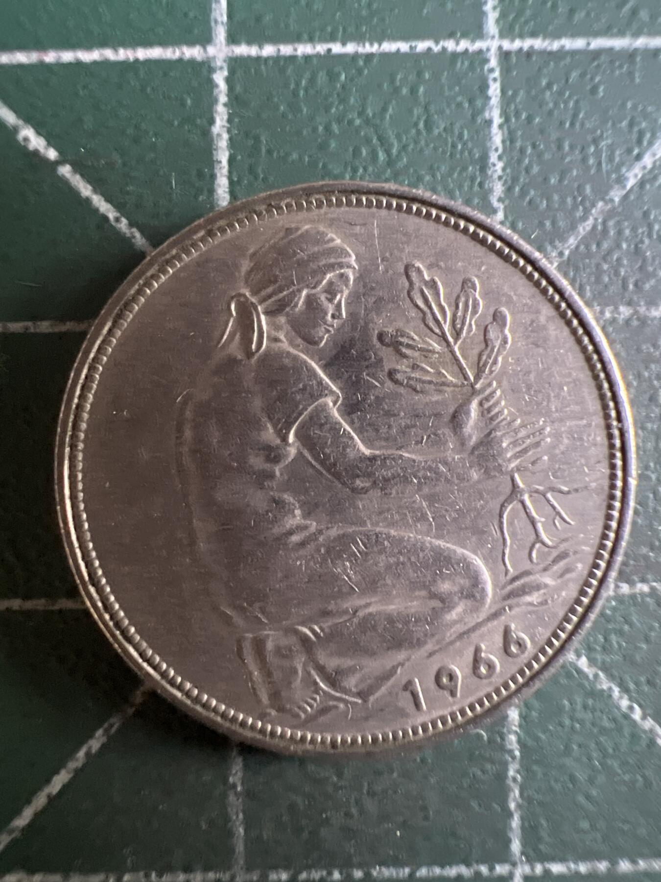 第607期 硬币专场 （无押金，捡漏，全场50包邮，偏远地区除外，接收代拍业务） 德国50分