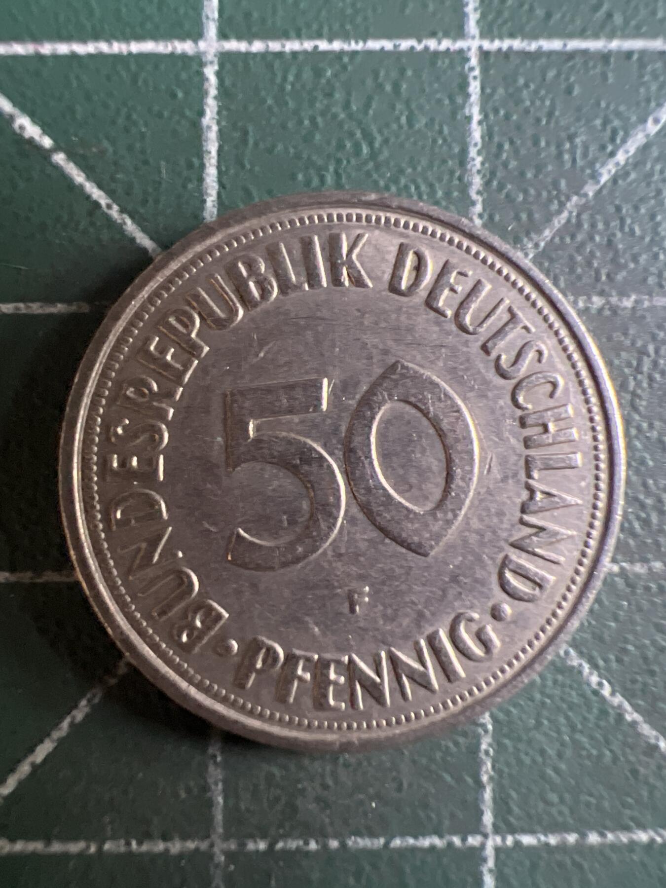 第607期 硬币专场 （无押金，捡漏，全场50包邮，偏远地区除外，接收代拍业务） 德国50分