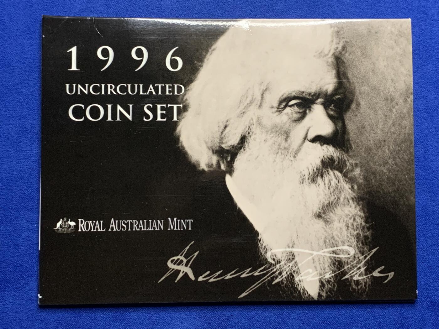 《竞宝斋》第269场- 周日，周一，周二  3场连拍 （全场包邮） 1996年澳大利亚皇家造币厂官方套币 带1元流通记念币