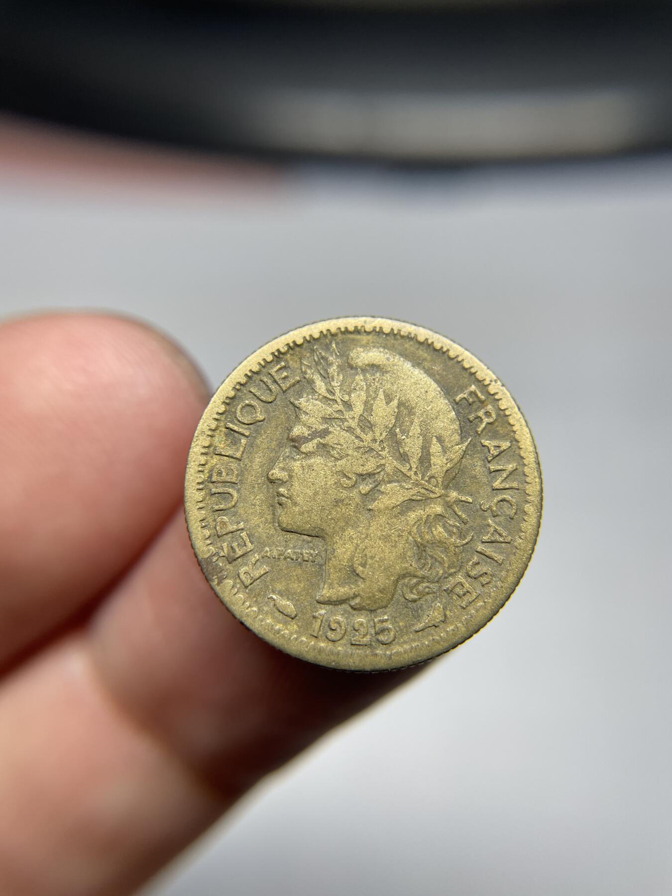 2024年集古藏今外币拍卖第七期-第3场—（总第63拍） 1925年法属多哥50分