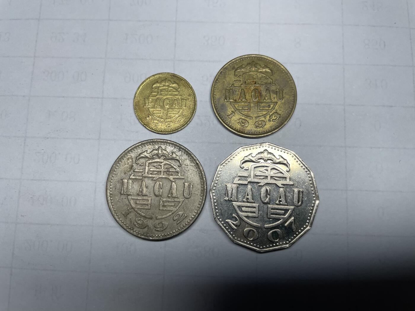 2024年集古藏今外币拍卖第七期-第3场—（总第63拍） 澳门四枚