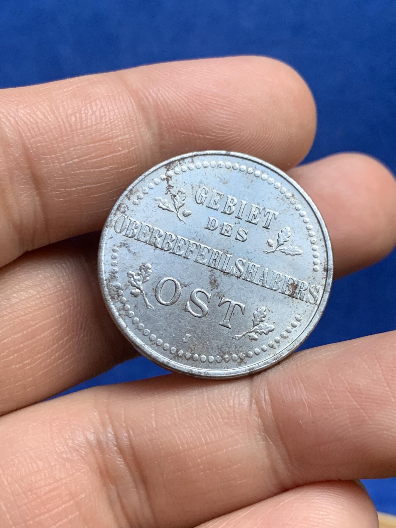 《竞宝斋》第269场- 周日，周一，周二  3场连拍 （全场包邮） 德国一战1916年3科佩克铁十字 UNC