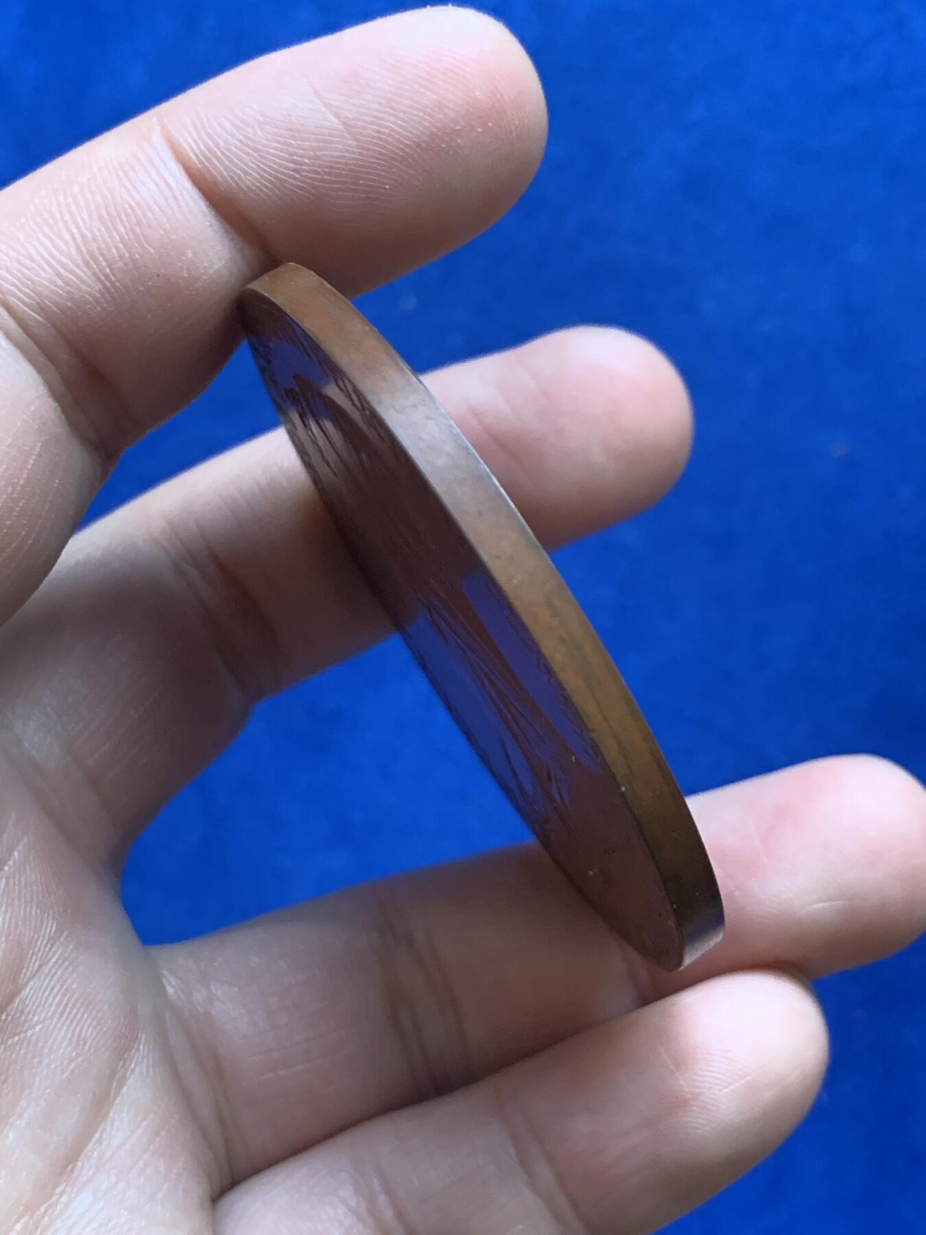 《竞宝斋》第269场- 周日，周一，周二  3场连拍 （全场包邮） 1897英国维多利亚登基60周年铜章 55.7mm 77.3克