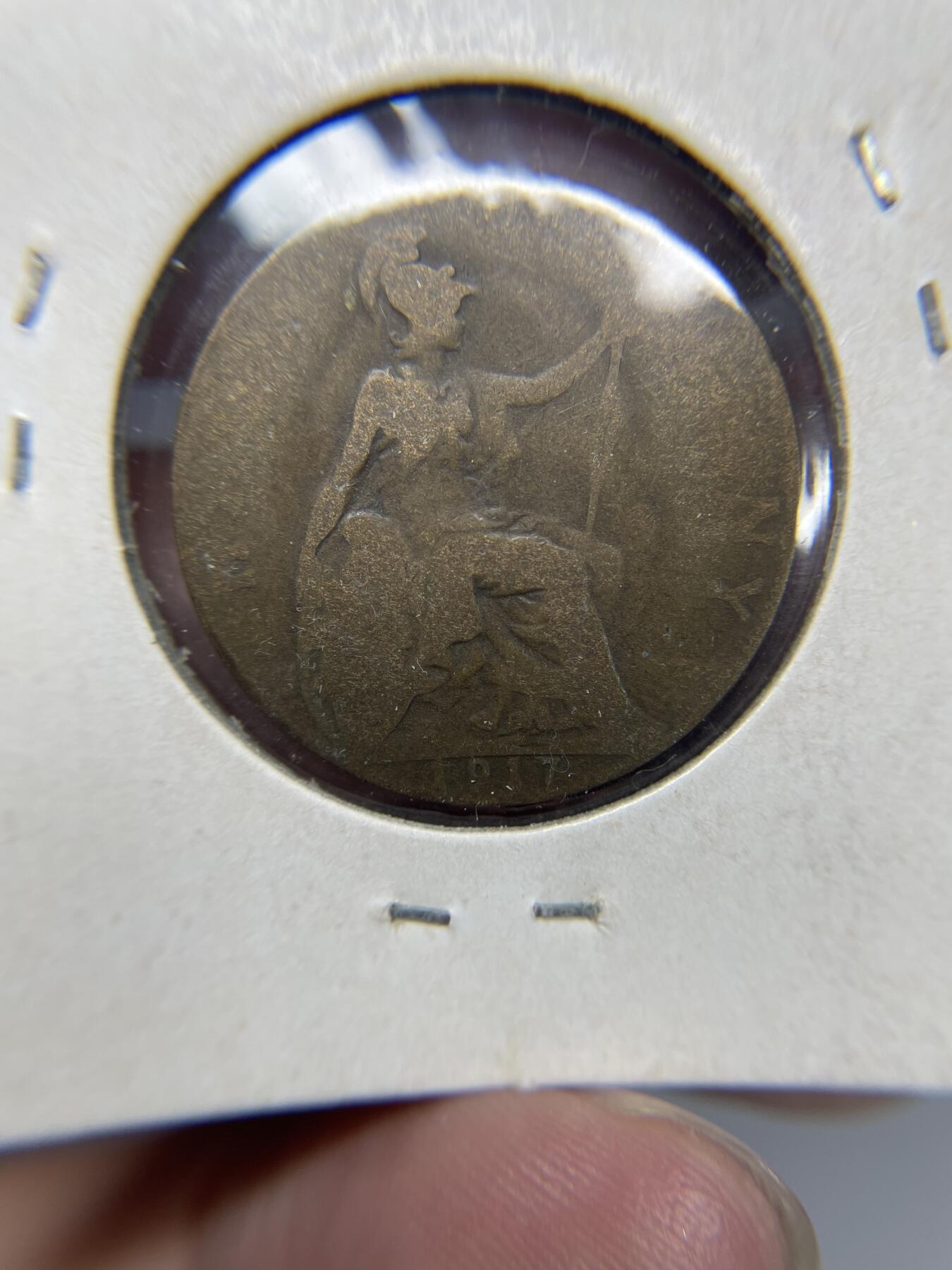 2024年集古藏今外币拍卖第七期-第3场—（总第63拍） 1917年英国半便士