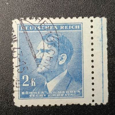 ↓君缘收藏96期☞钱币邮品↓无佣金、可寄存、满10元包邮  - 德国邮票一枚