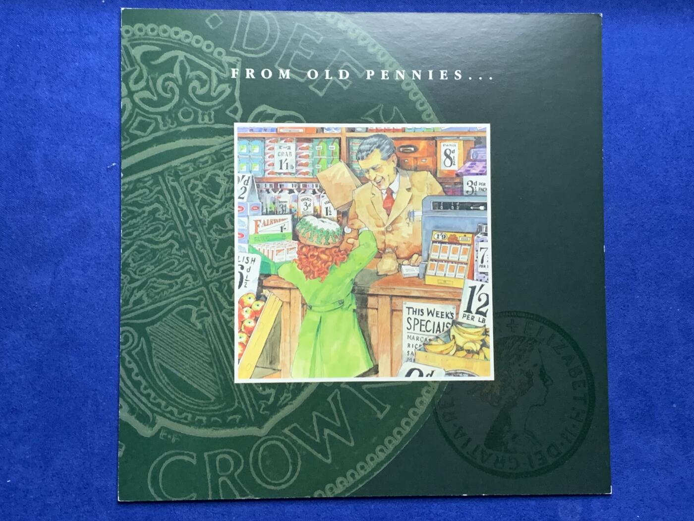 《竞宝斋》第269场- 周日，周一，周二  3场连拍 （全场包邮） 英国硬币套装 新旧版套币合集 附货币转换规则 改制前1套 改制后1套 稀少套装