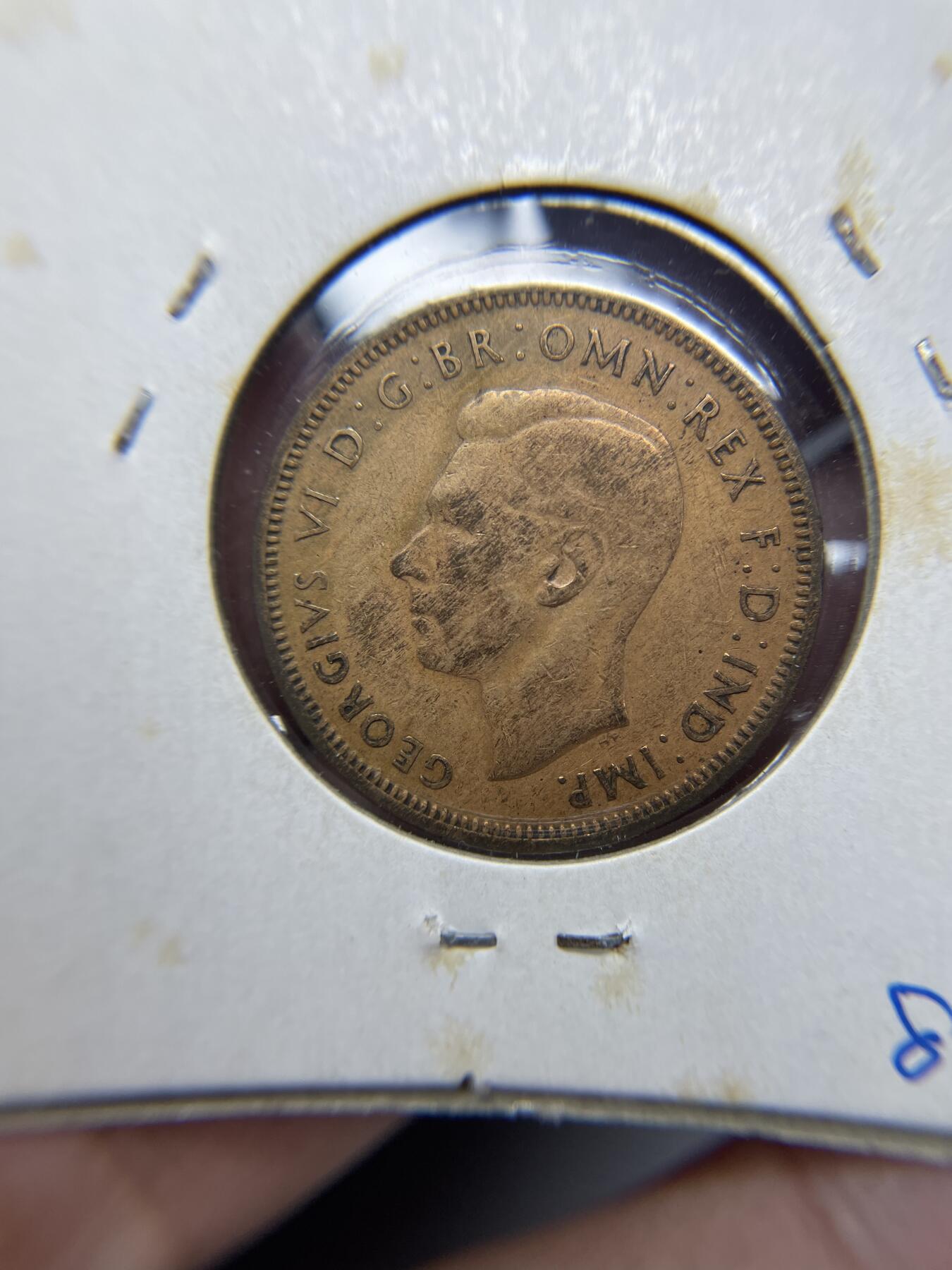 2024年集古藏今外币拍卖第七期-第3场—（总第63拍） 1942年英国半便士