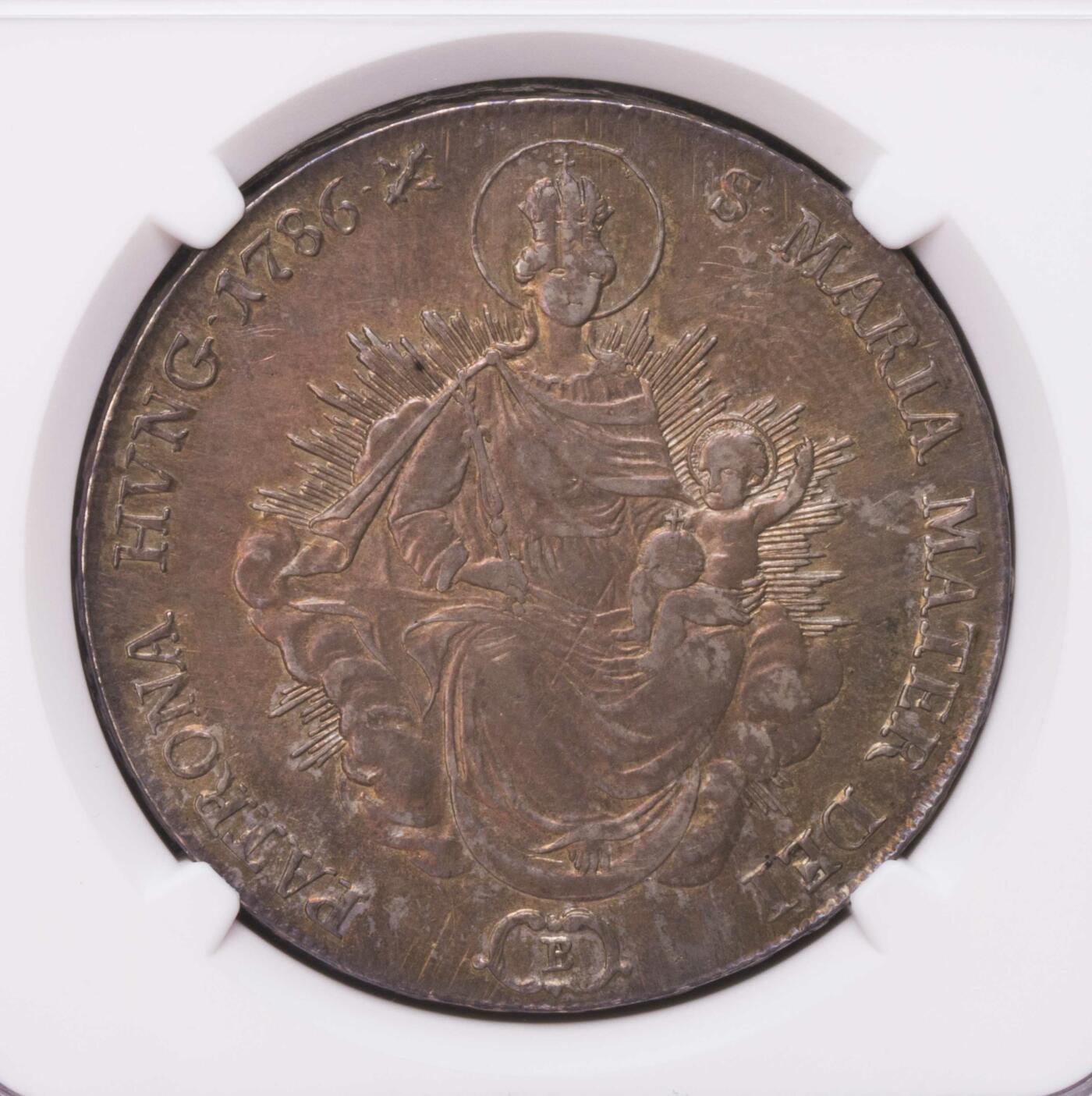 NGC-AUD 1786匈牙利圣母泰勒大银币
