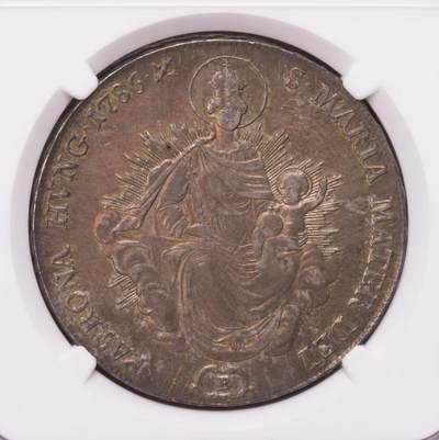 NGC-AUD 1786匈牙利圣母泰勒大银币 - NGC-AUD 1786匈牙利圣母泰勒大银币