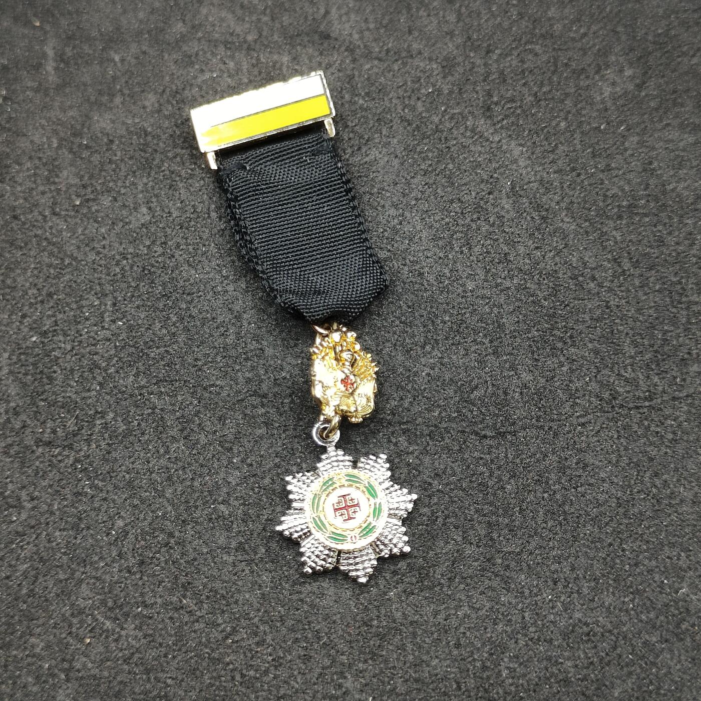 全场0元起拍 第158期 咸鱼国勋章拍卖专场 5月22日（周三）下午6：00开始 蒂冈教皇国聖墓骑士团勋章大军官级星芒mini章