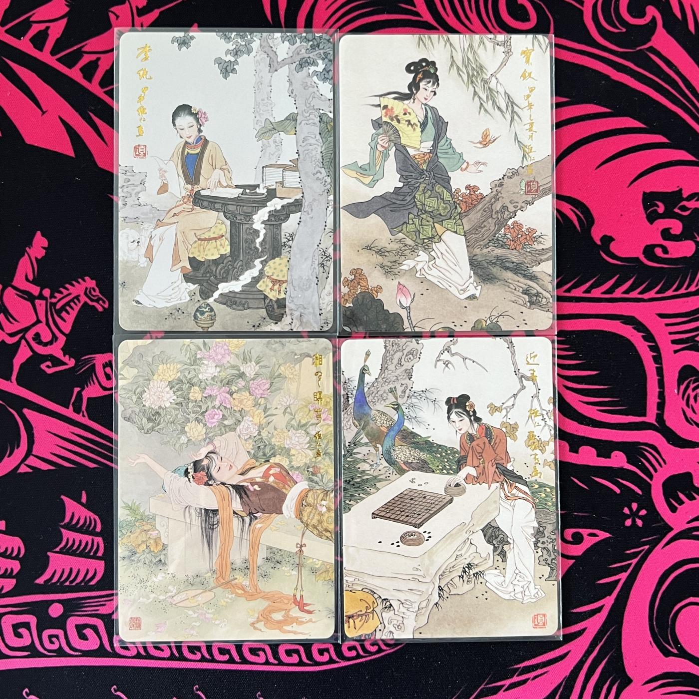 锦色铺子的卡拍 第二十二期   红楼十二钗 宝钗、迎春、李纨、史湘云