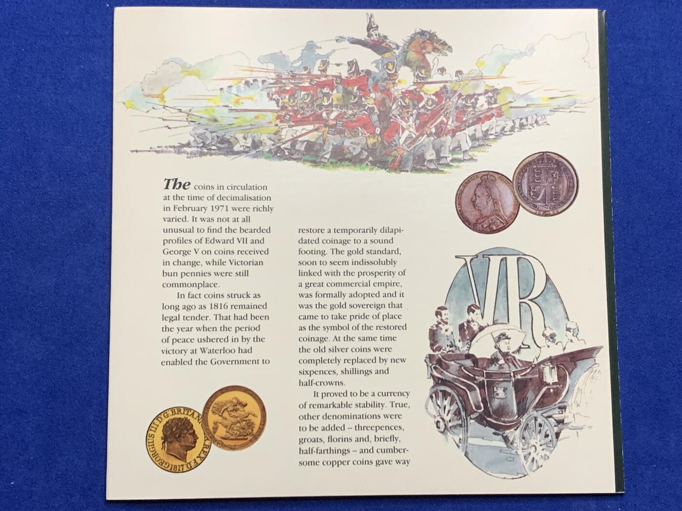 《竞宝斋》第269场- 周日，周一，周二  3场连拍 （全场包邮） 英国硬币套装 新旧版套币合集 附货币转换规则 改制前1套 改制后1套 稀少套装