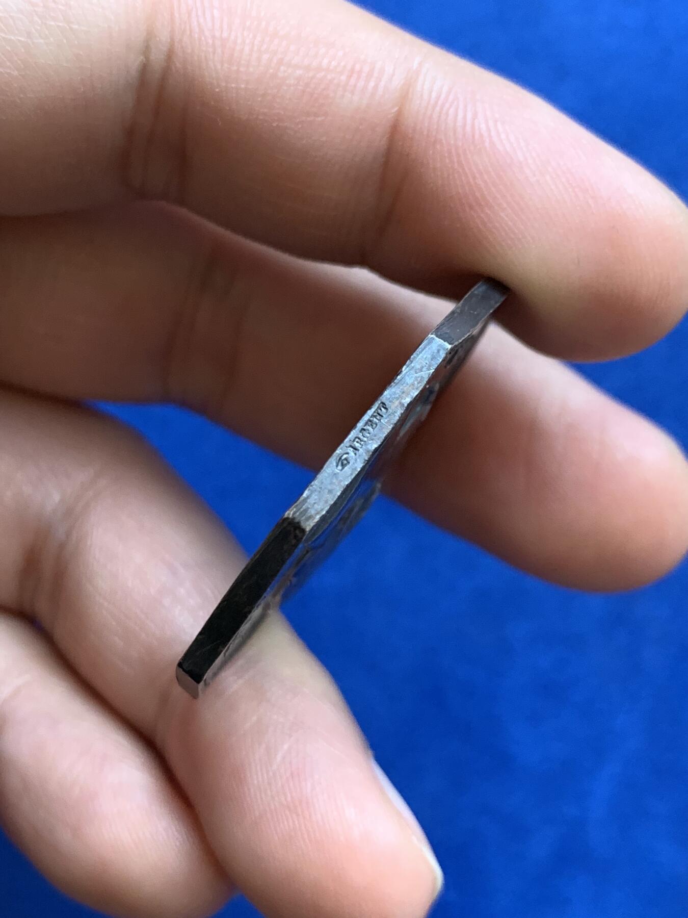 《竞宝斋》第271场-八角与章专场 周日，周一，周二  3场连拍 （全场包邮） 法国八角银章，巴黎股票证券交易所，22.22g，36.3mm，手指边铭