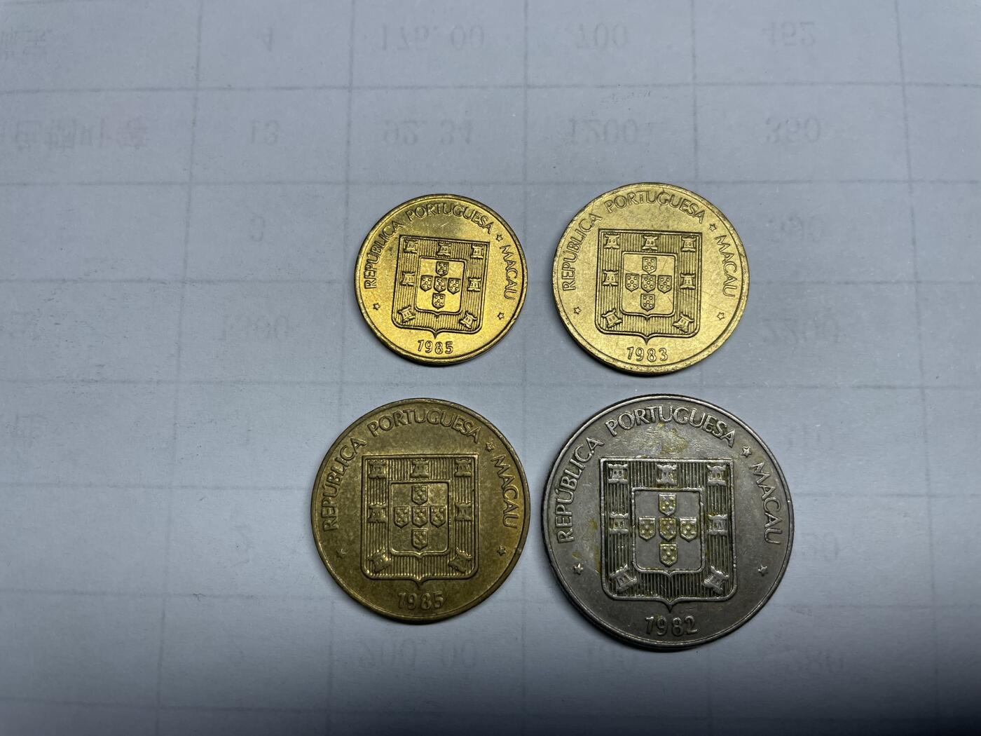 2024年集古藏今外币拍卖第七期-第3场—（总第63拍） 澳门福禄寿双鱼四枚