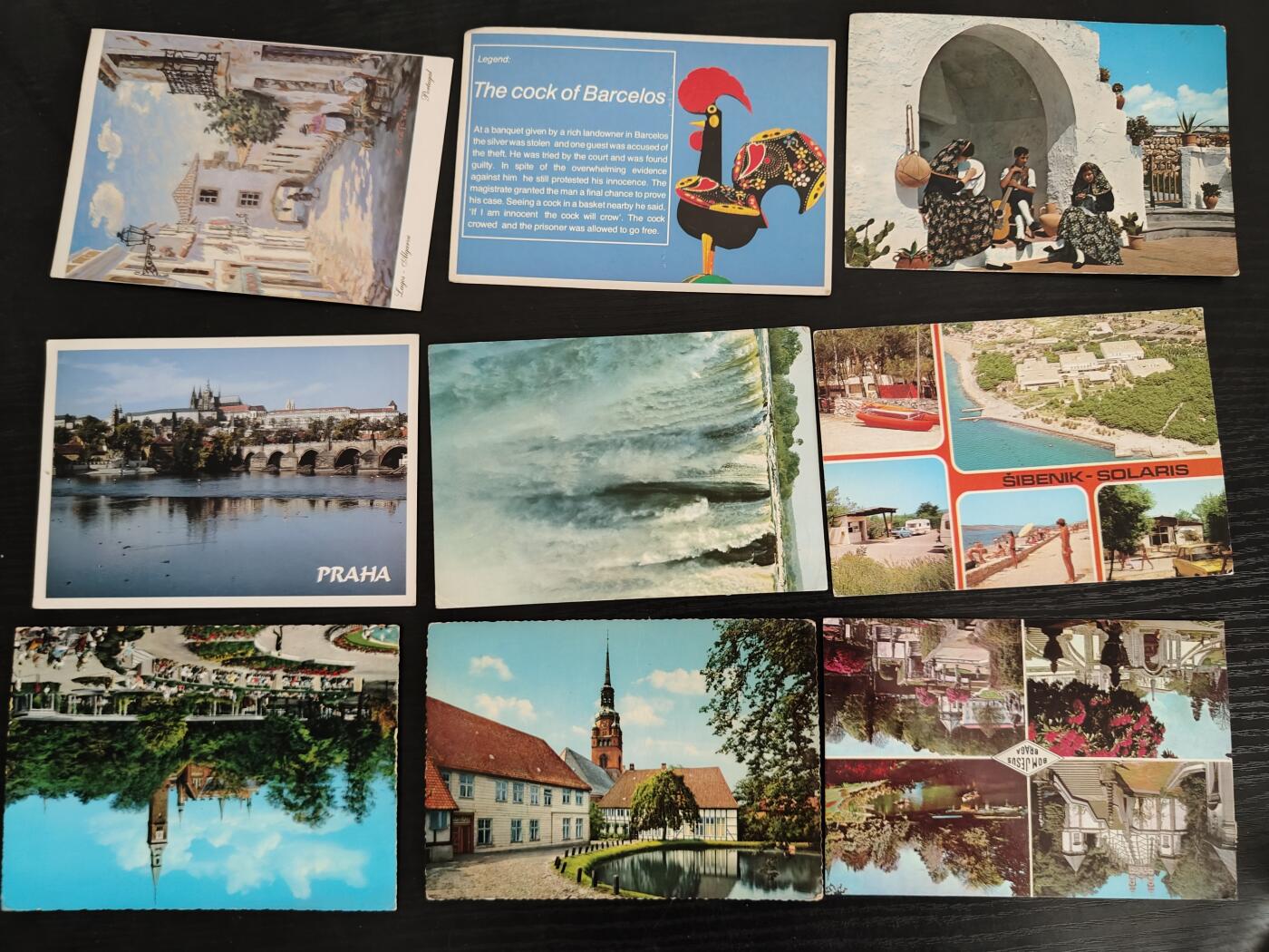 全场0元起拍 第158期 咸鱼国勋章拍卖专场 5月22日（周三）下午6：00开始 各国老明信片9张