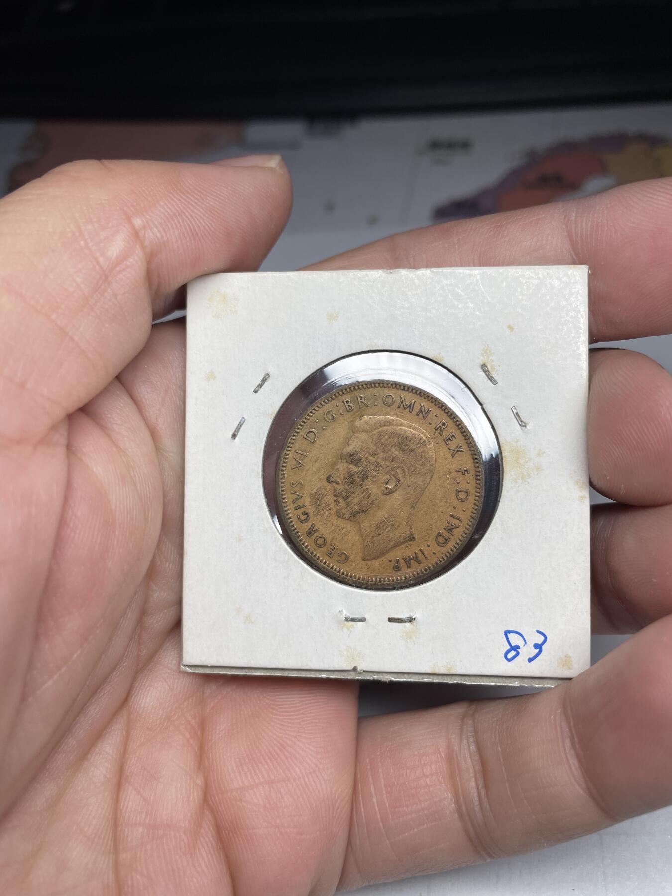 2024年集古藏今外币拍卖第七期-第3场—（总第63拍） 1942年英国半便士