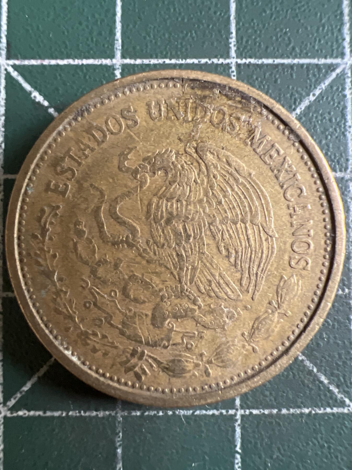 第662期 硬币场 （无押金，捡漏，全场50包邮，偏远地区除外，接收代拍业务，本店十天发一次货） 墨西哥100比索