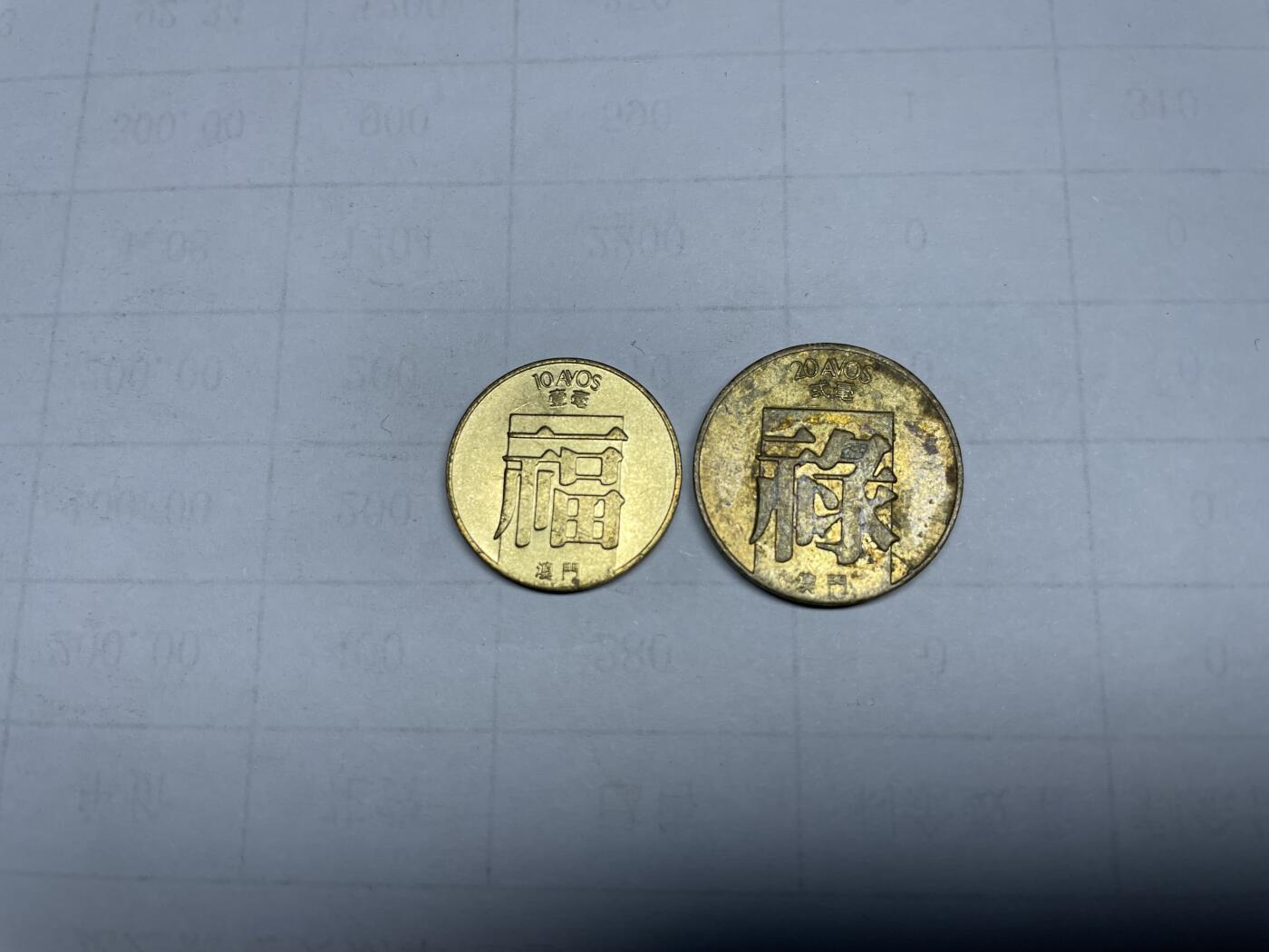 2024年集古藏今外币拍卖第七期-第3场—（总第63拍） 澳门福禄2枚