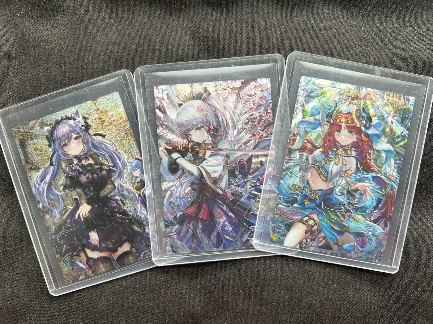 【随心卡拍】收藏卡拍卖【第19期】 【自制卡】原神 光刻 diy卡牌