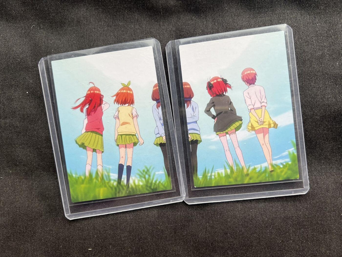 【随心卡拍】收藏卡拍卖【第19期】 【自制卡】五等分花嫁 粗闪拼卡 