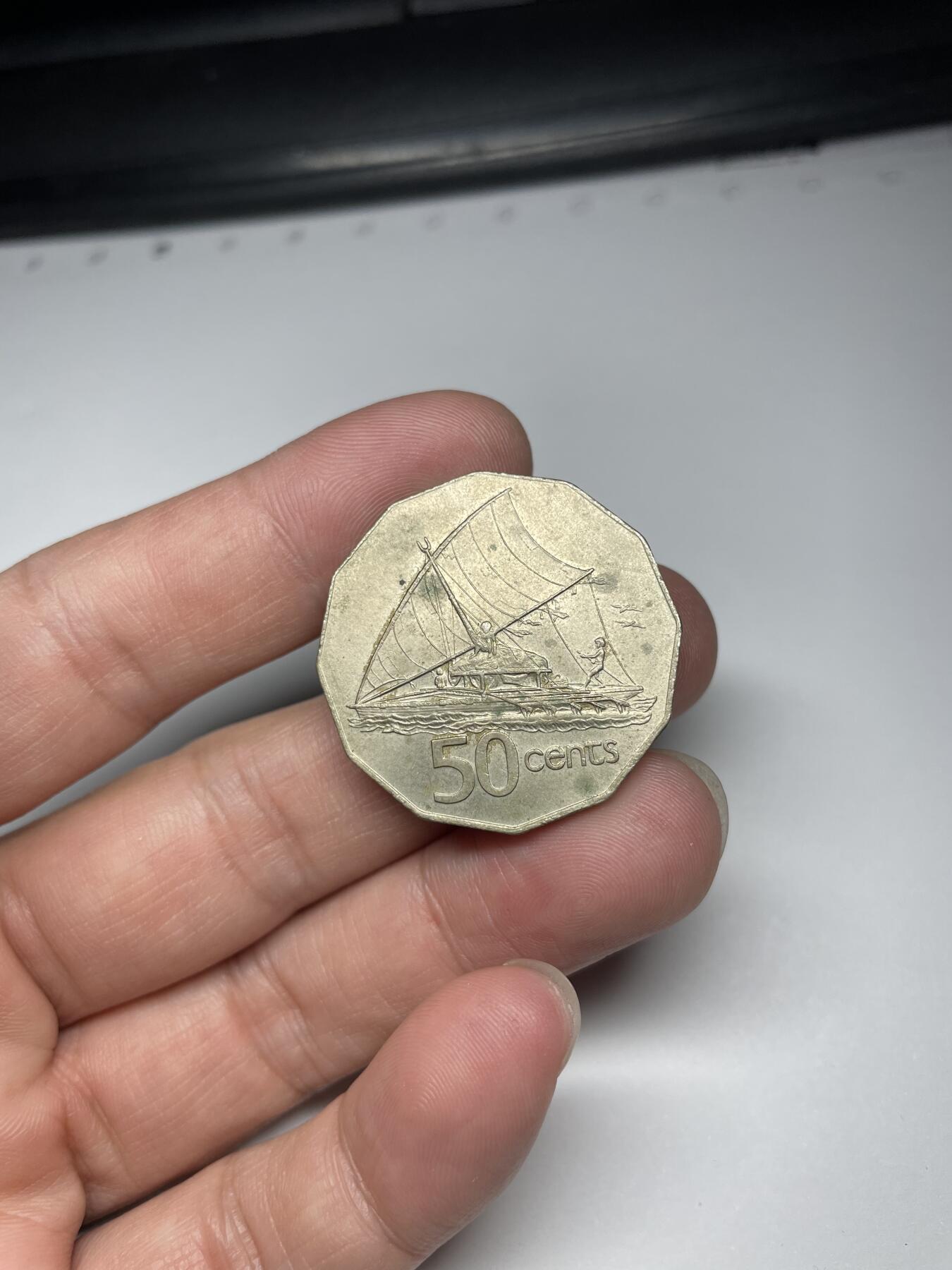 2024年集古藏今外币拍卖第七期-第4场—（总第64拍） 1976年斐济50分