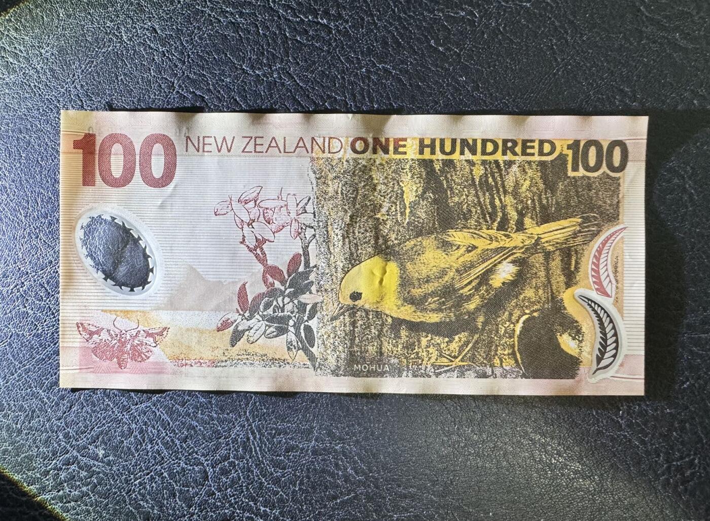 收藏联盟Quantum Auction 第347期拍卖  新西兰2008年100元 品相AU  物理学家卢瑟福 