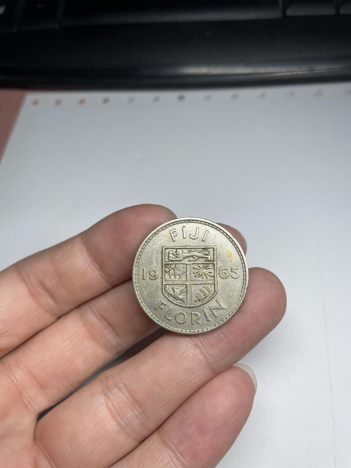 2024年集古藏今外币拍卖第七期-第4场—（总第64拍） 1965年斐济1佛若琳
