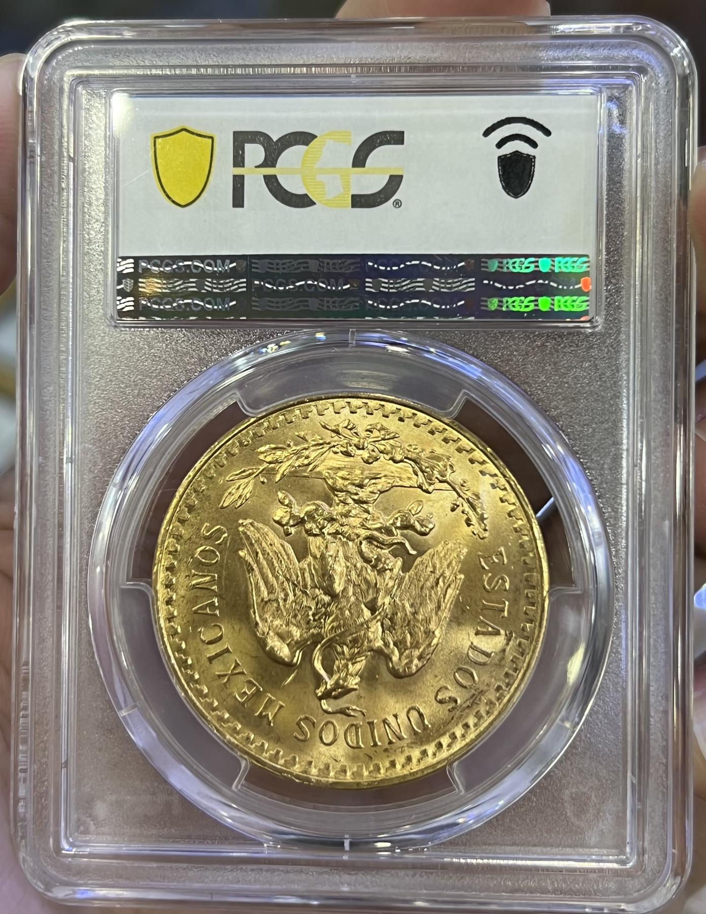 大中华拍卖第740期 1946墨西哥金币 41.67g 含金量900