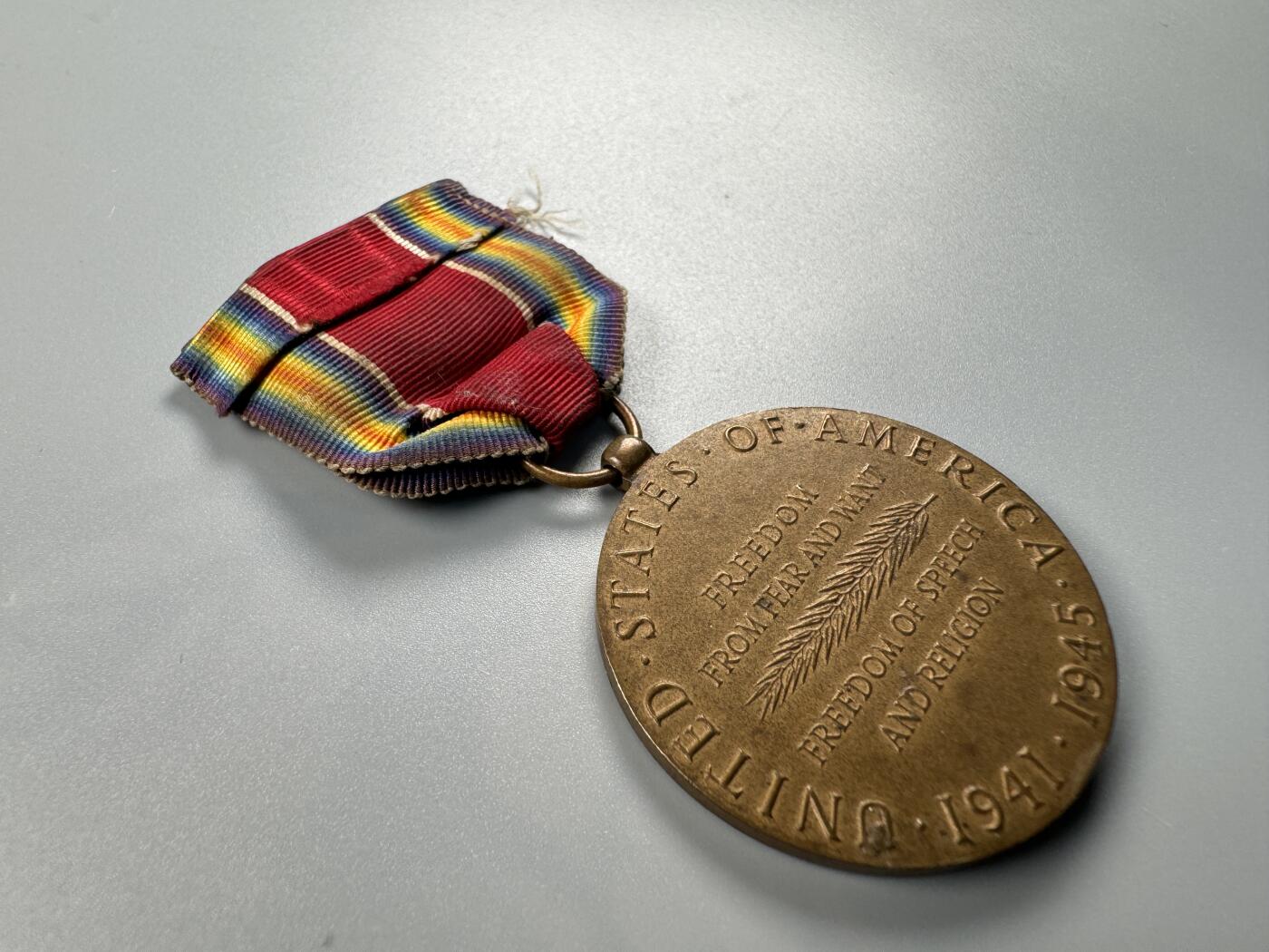 秋玥章舍第四期 美国二战胜利纪念章