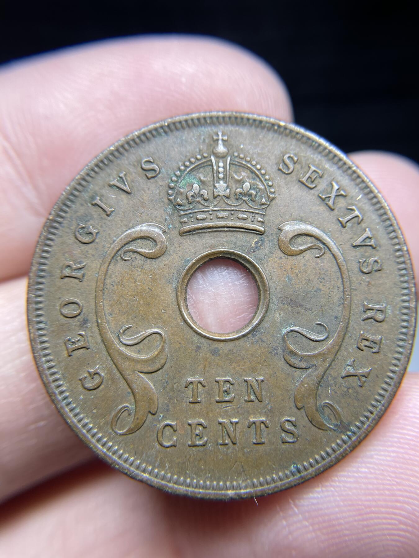 2024年集古藏今外币拍卖第七期-第4场—（总第64拍） 1951年英属东非10分