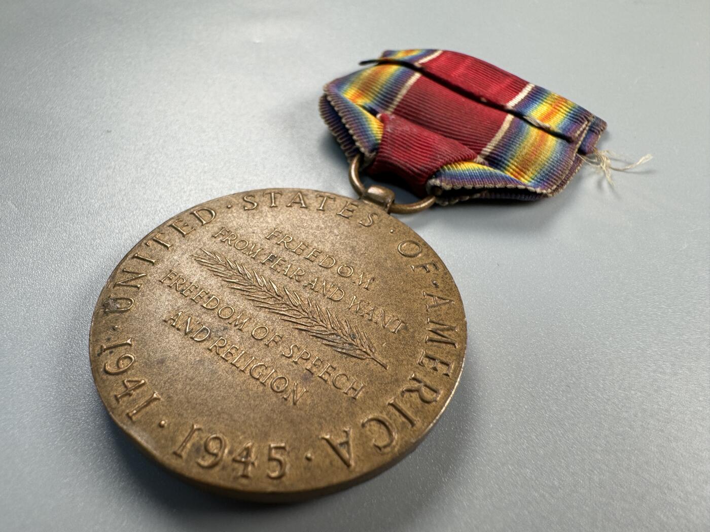 秋玥章舍第四期 美国二战胜利纪念章