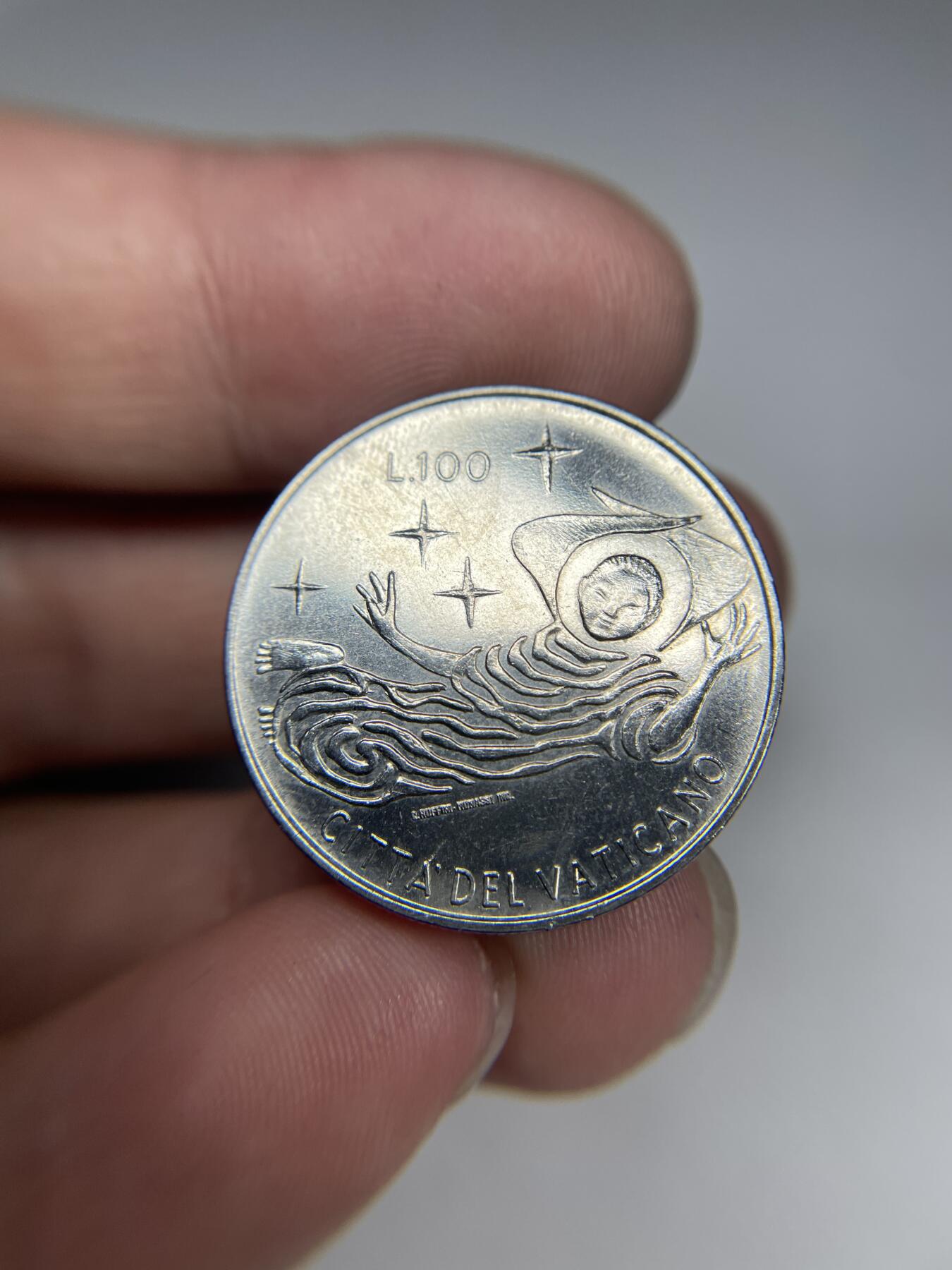 2024年集古藏今外币拍卖第七期-第4场—（总第64拍） 梵蒂冈100里拉