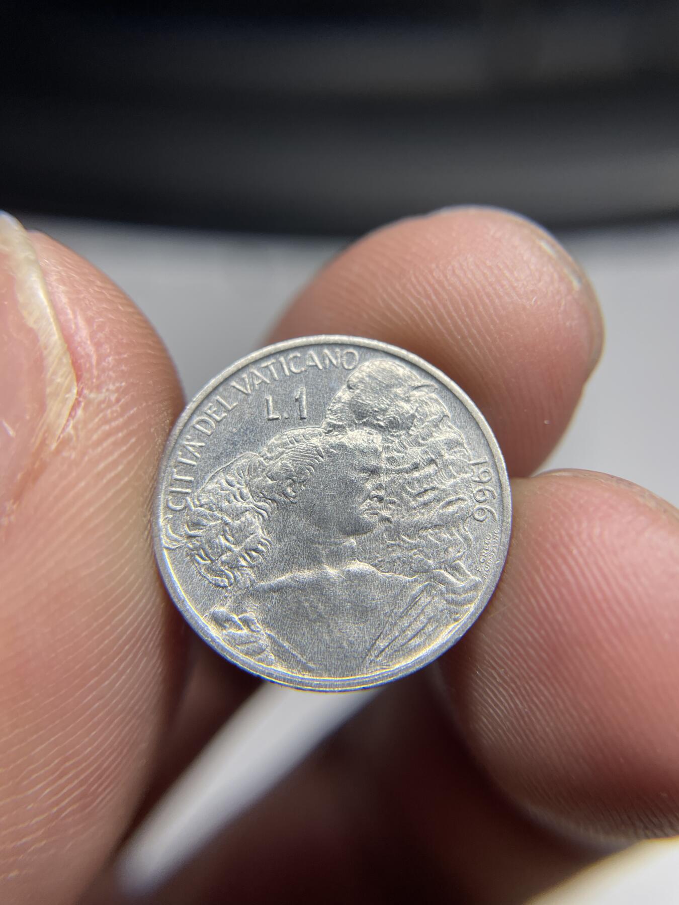 2024年集古藏今外币拍卖第七期-第4场—（总第64拍） 1966年梵蒂冈1里拉