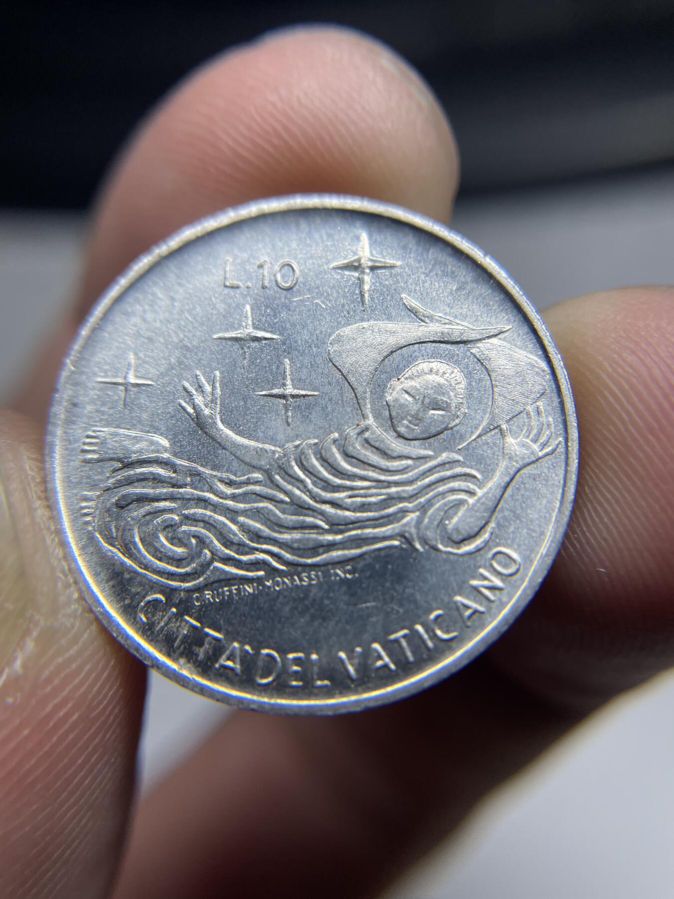 2024年集古藏今外币拍卖第七期-第4场—（总第64拍） 梵蒂冈10里拉