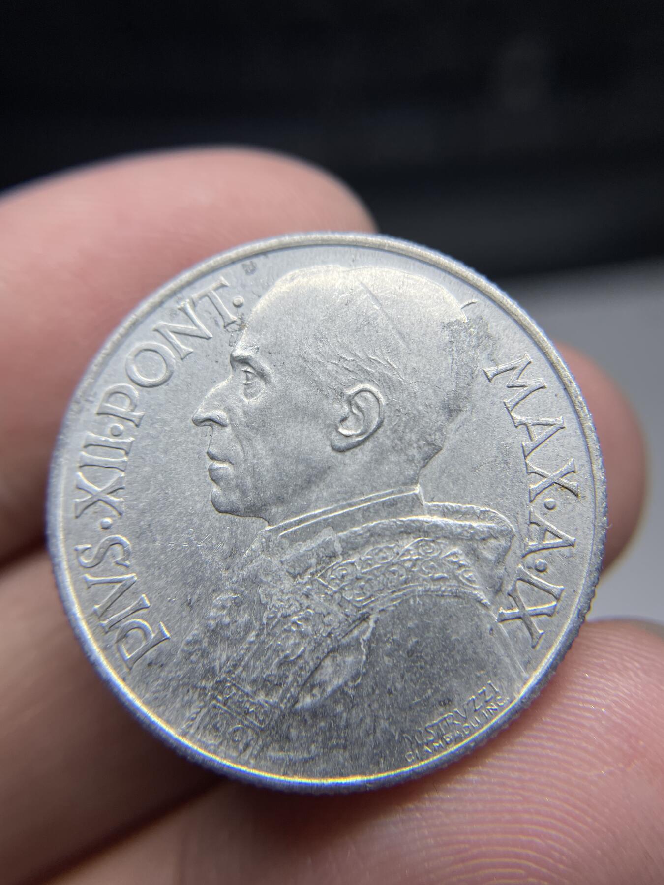 2024年集古藏今外币拍卖第七期-第4场—（总第64拍） 梵蒂冈5里拉