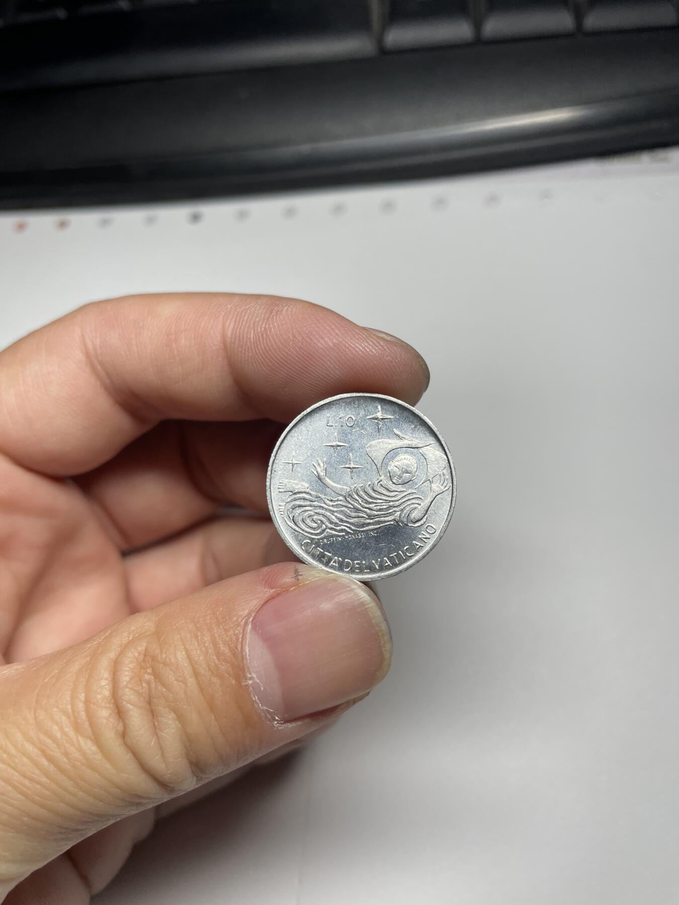 2024年集古藏今外币拍卖第七期-第4场—（总第64拍） 梵蒂冈10里拉