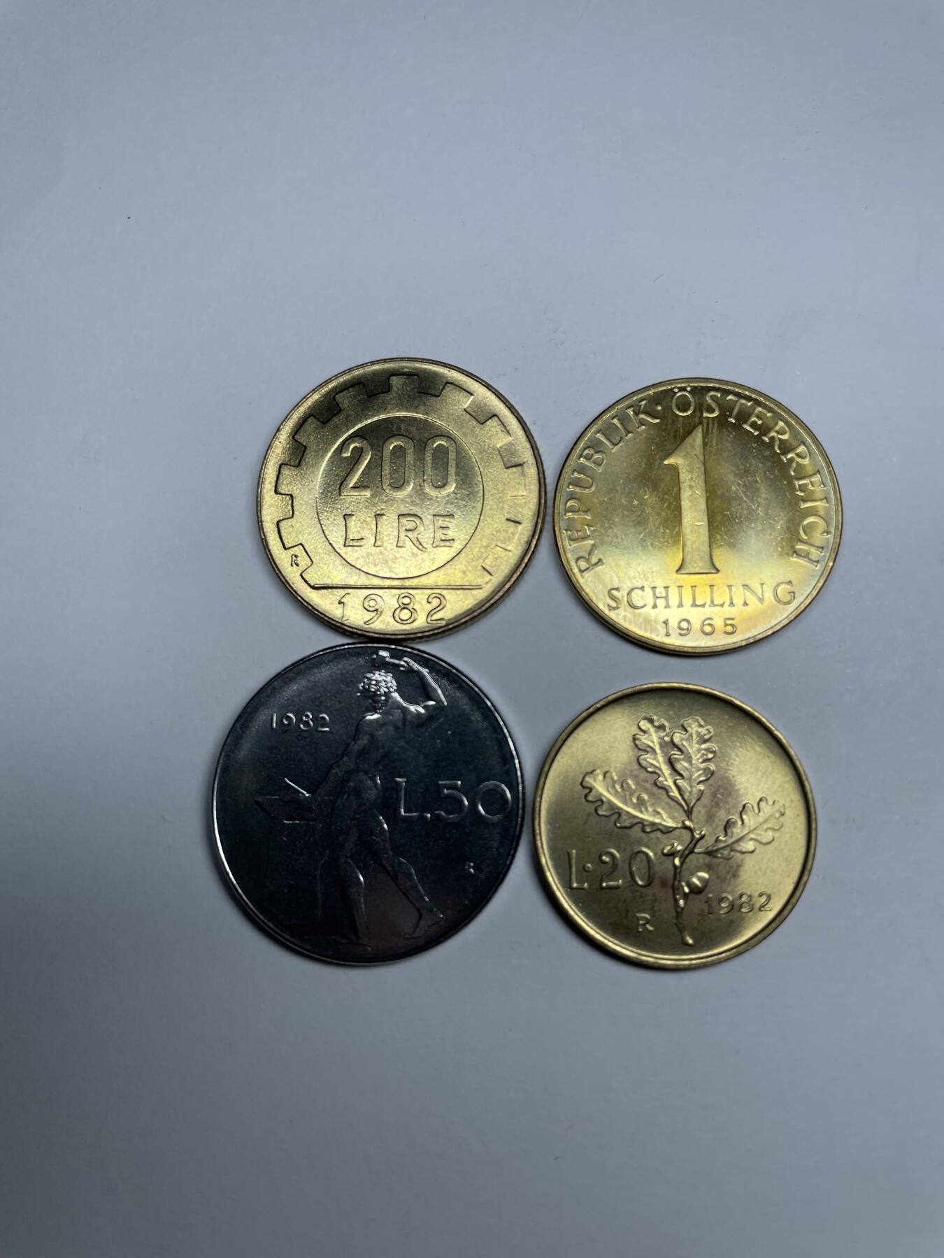 2024年集古藏今外币拍卖第七期-第4场—（总第64拍） 原光意大利等四枚