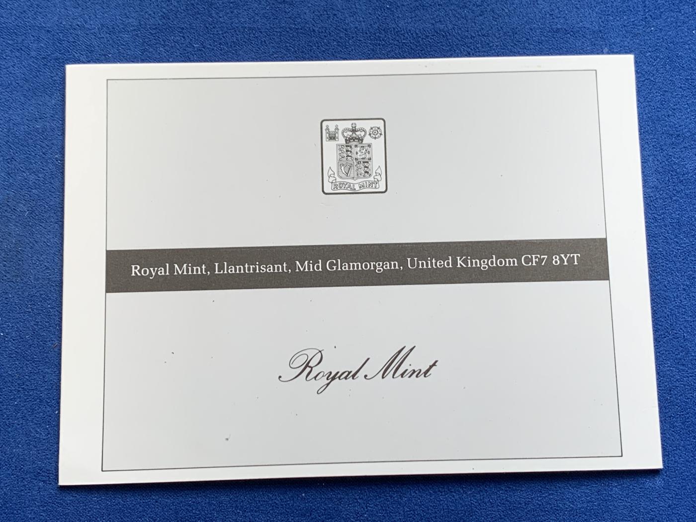 《竞宝斋》第270场- 周日，周一，周二  3场连拍 （全场包邮） 英国1989年硬币套装 精制 9枚装 含2枚2英镑纪念币