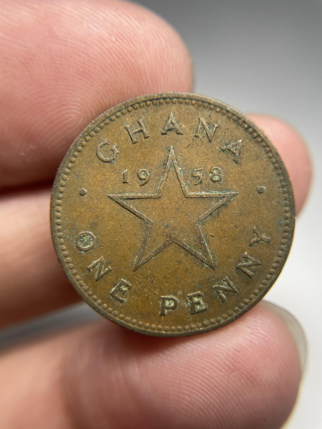 2024年集古藏今外币拍卖第七期-第5场—（总第65拍） 1958年加纳1便士