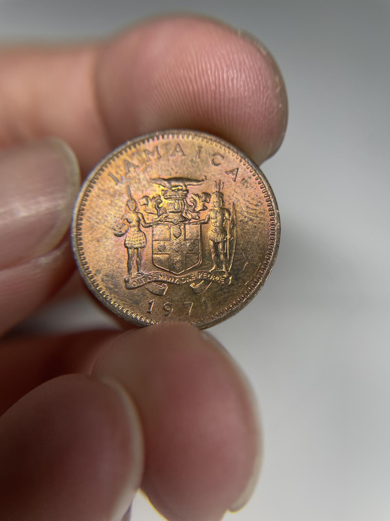 2024年集古藏今外币拍卖第七期-第5场—（总第65拍） 1971年牙买加1分