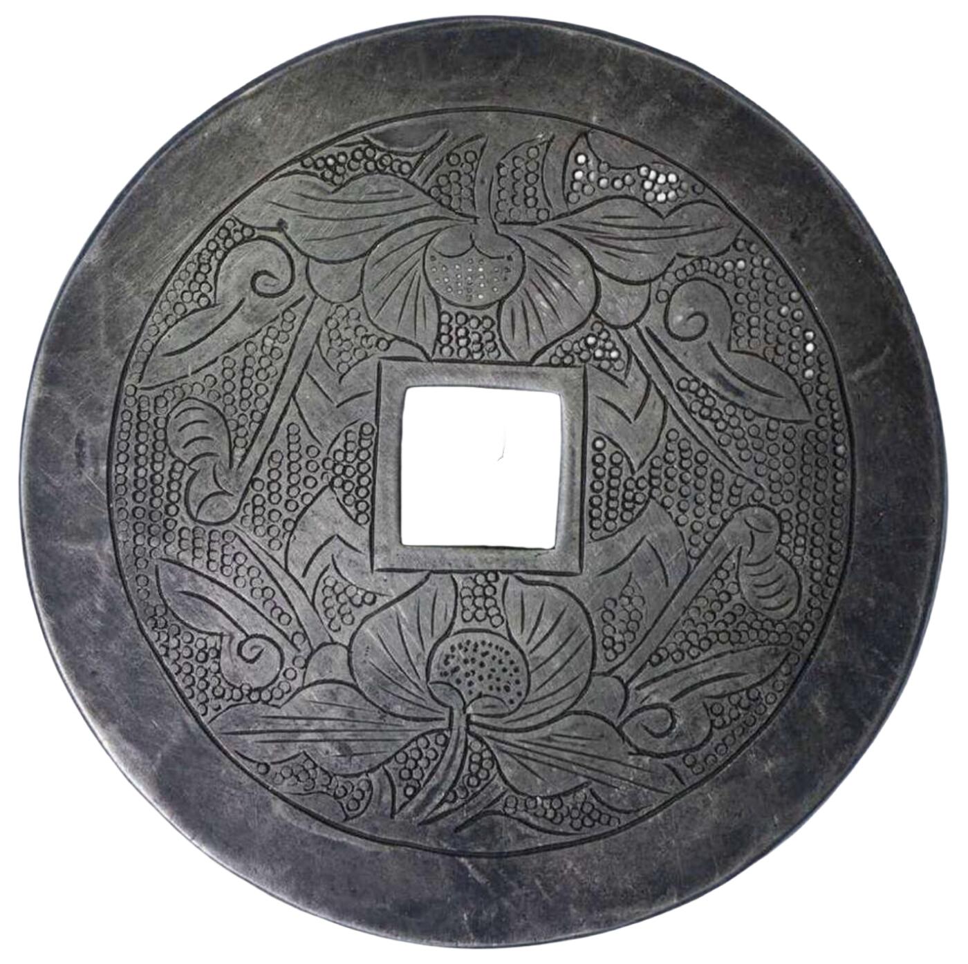 恩福第2024年春季拍卖 20世纪·花开富贵银花钱
56.6*2.0mm，48.5g
GBCA/美 85    1112439000